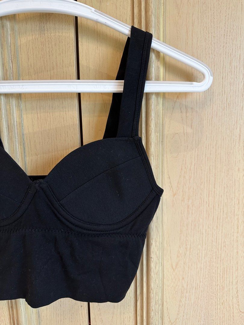 50 dpt 2 bra pilih di list) Black Bra Hitam Silky Smooth BH Size 40/90,  Fesyen Wanita, Pakaian Wanita, Atasan di Carousell