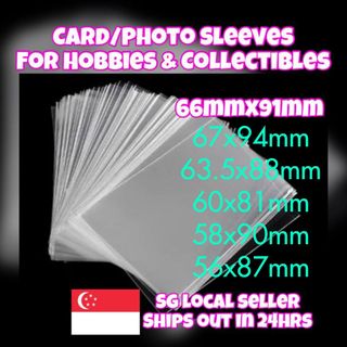 100+ affordable clear sleeve For Sale, Toys & Games