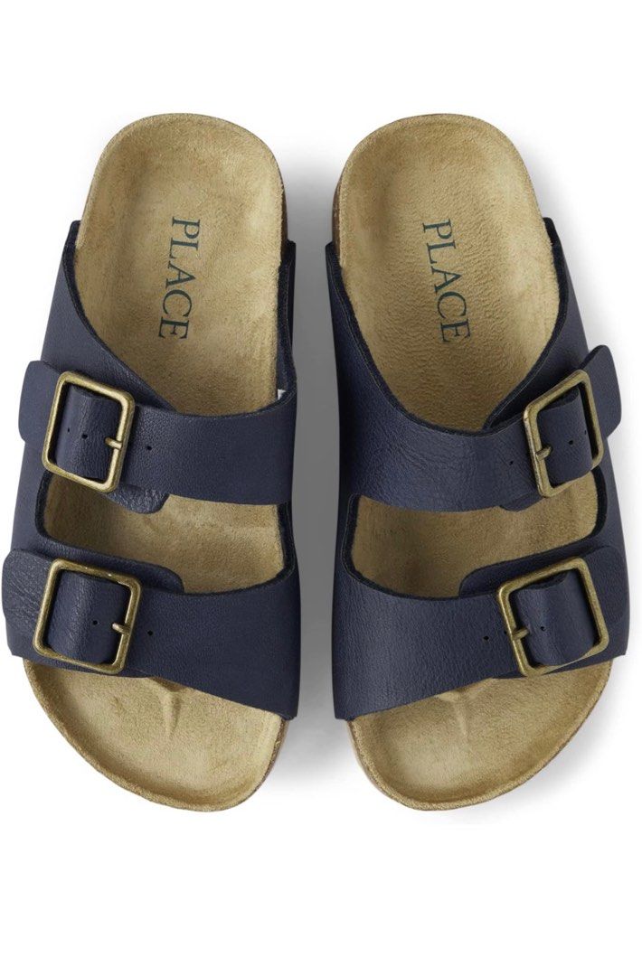 The Children s Place boys Sandals Navy 13 Little Kid