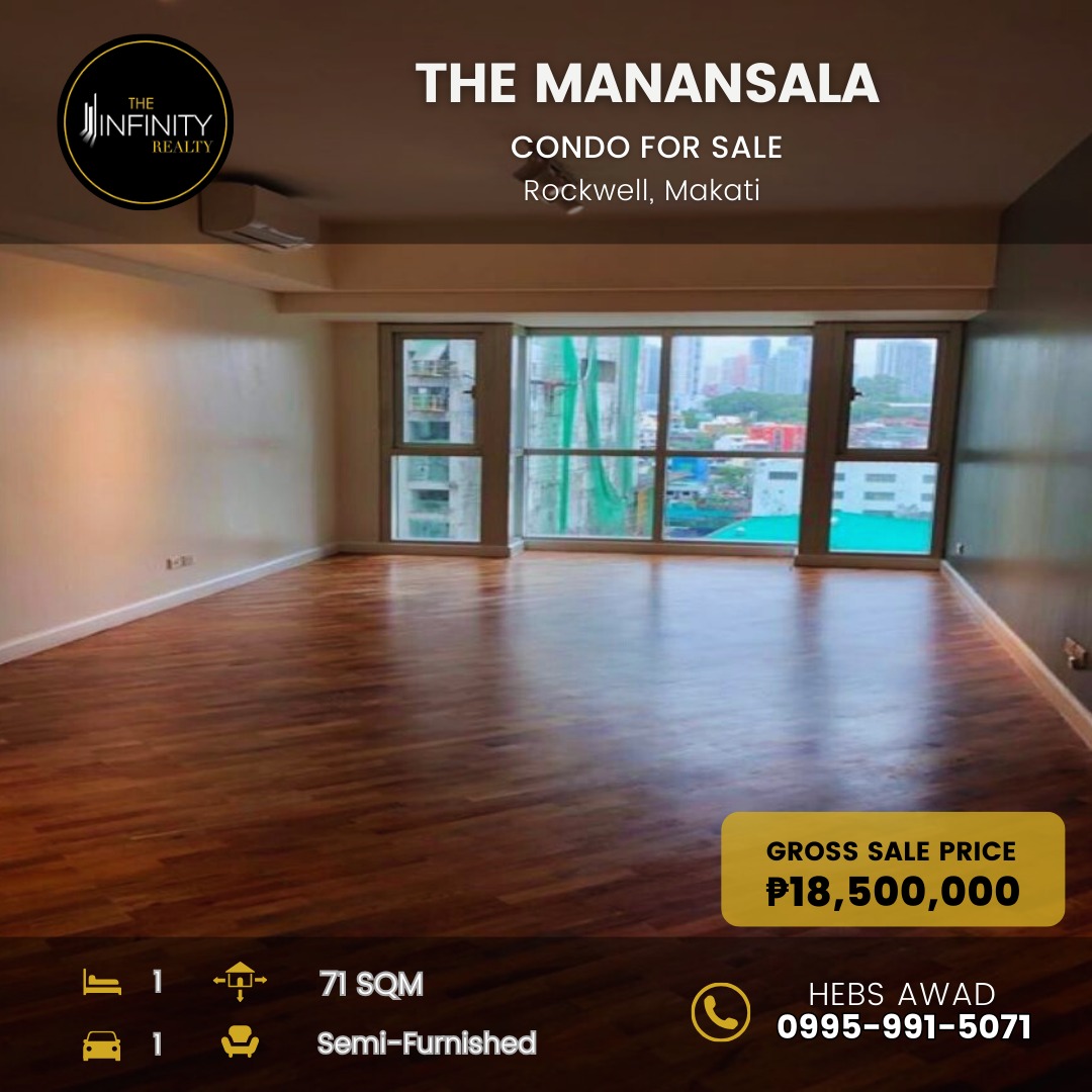 The Manansala Rockwell, Makati CONDO FOR SALE !!, Property, For Sale, Apartments & Condos on