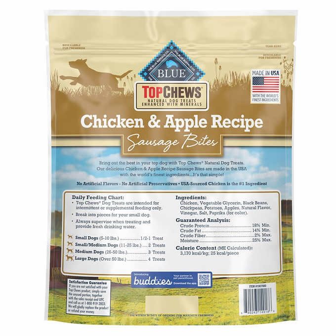 Top chews dog treats hot sale