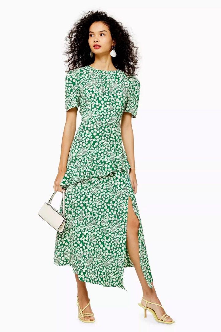 Topshop floral Maxi Dress Size UK10 Women s Fashion Dresses