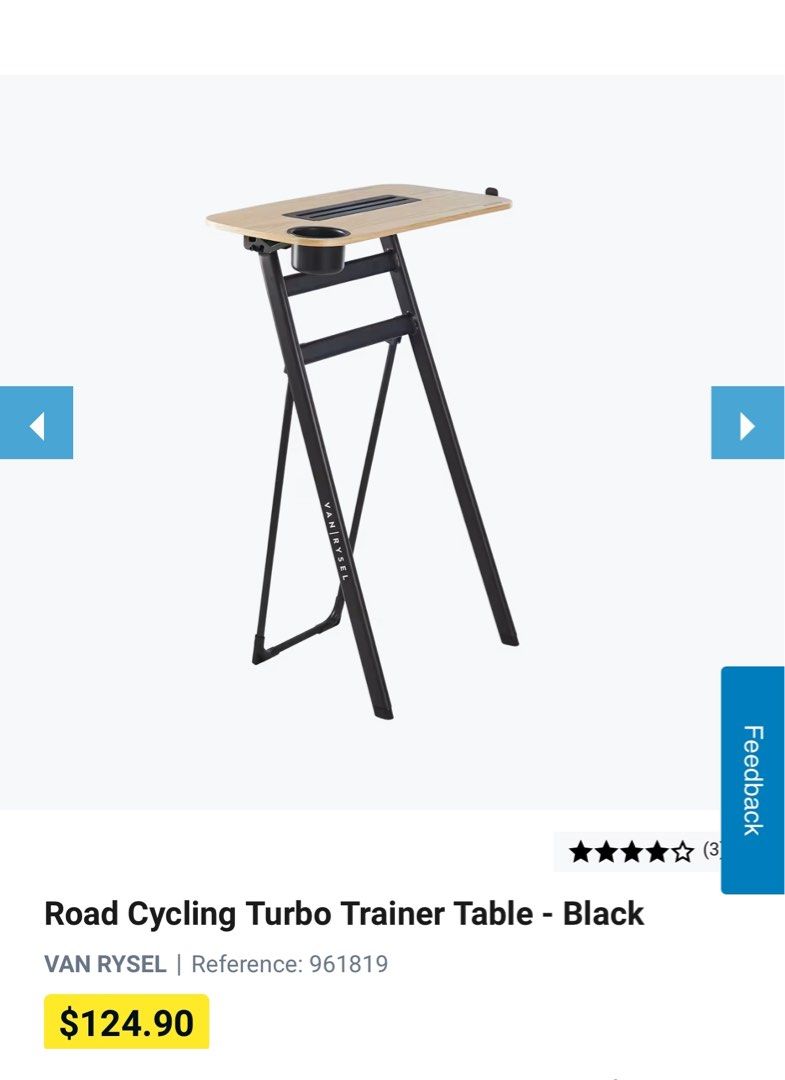 Trainer Table Zwift Cycling Table, Sports Equipment, Bicycles & Parts