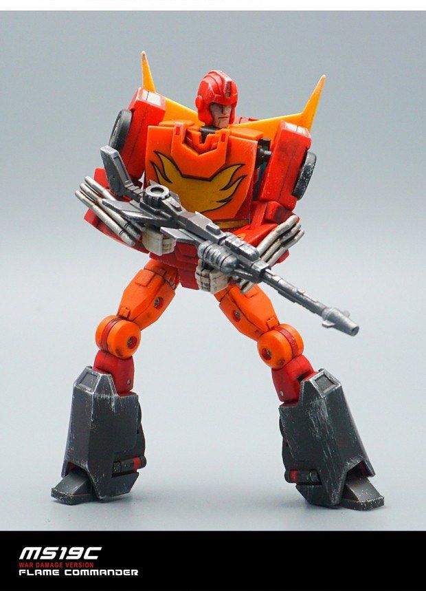 Transformers MechFansToys MFT Mechanic Studio MS 19C Flame