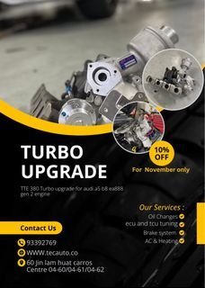 TTE 380 Hybrid Turbo For Audi A5 b8 Ea888 Gen 2 Engine