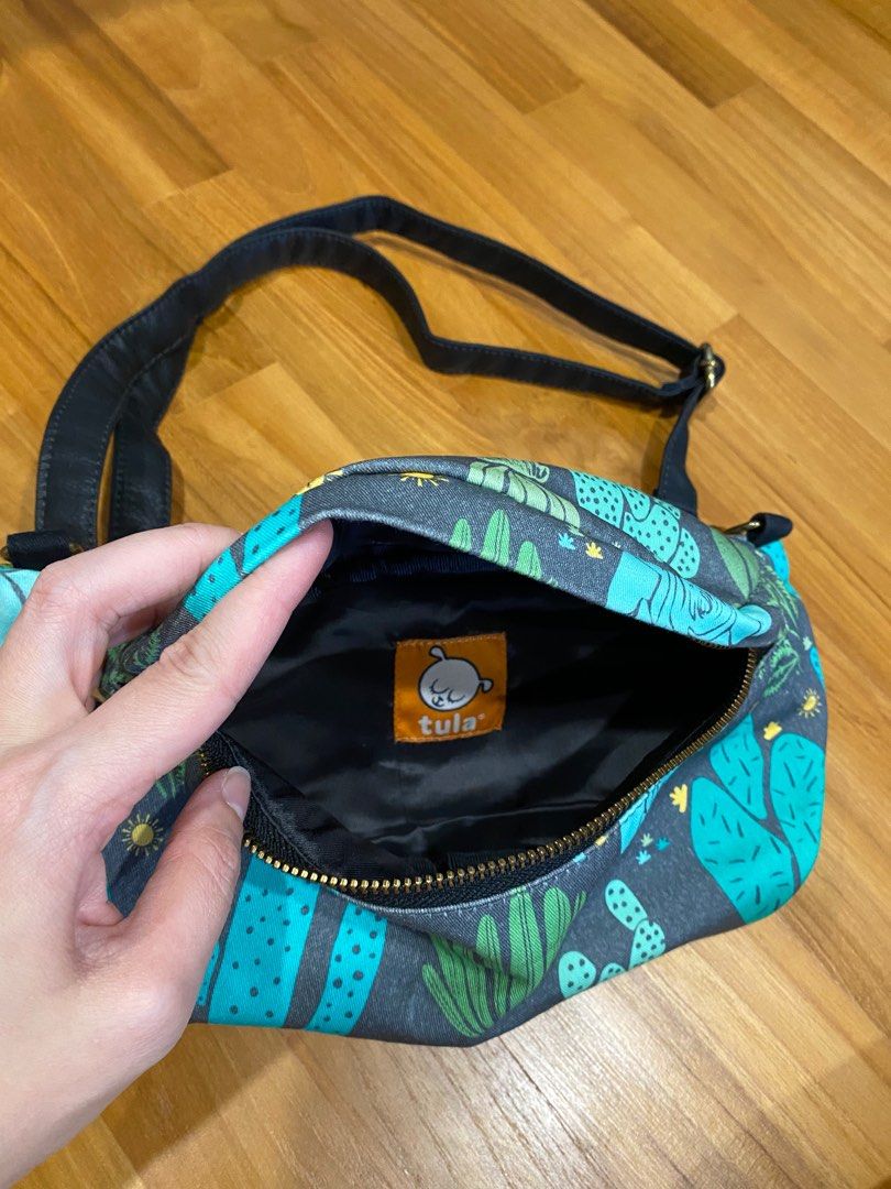 Tula hip pouch cactus design Men s Fashion Bags Belt bags Clutches and Pouches on Carousell