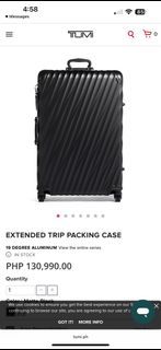 Tumi Extended Trip Luggage