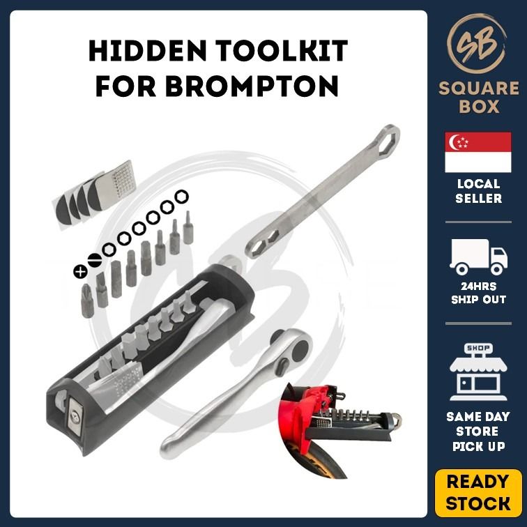 TWTOPSE Hidden Bicycle Toolkit For Brompton Folding Bike A C Line