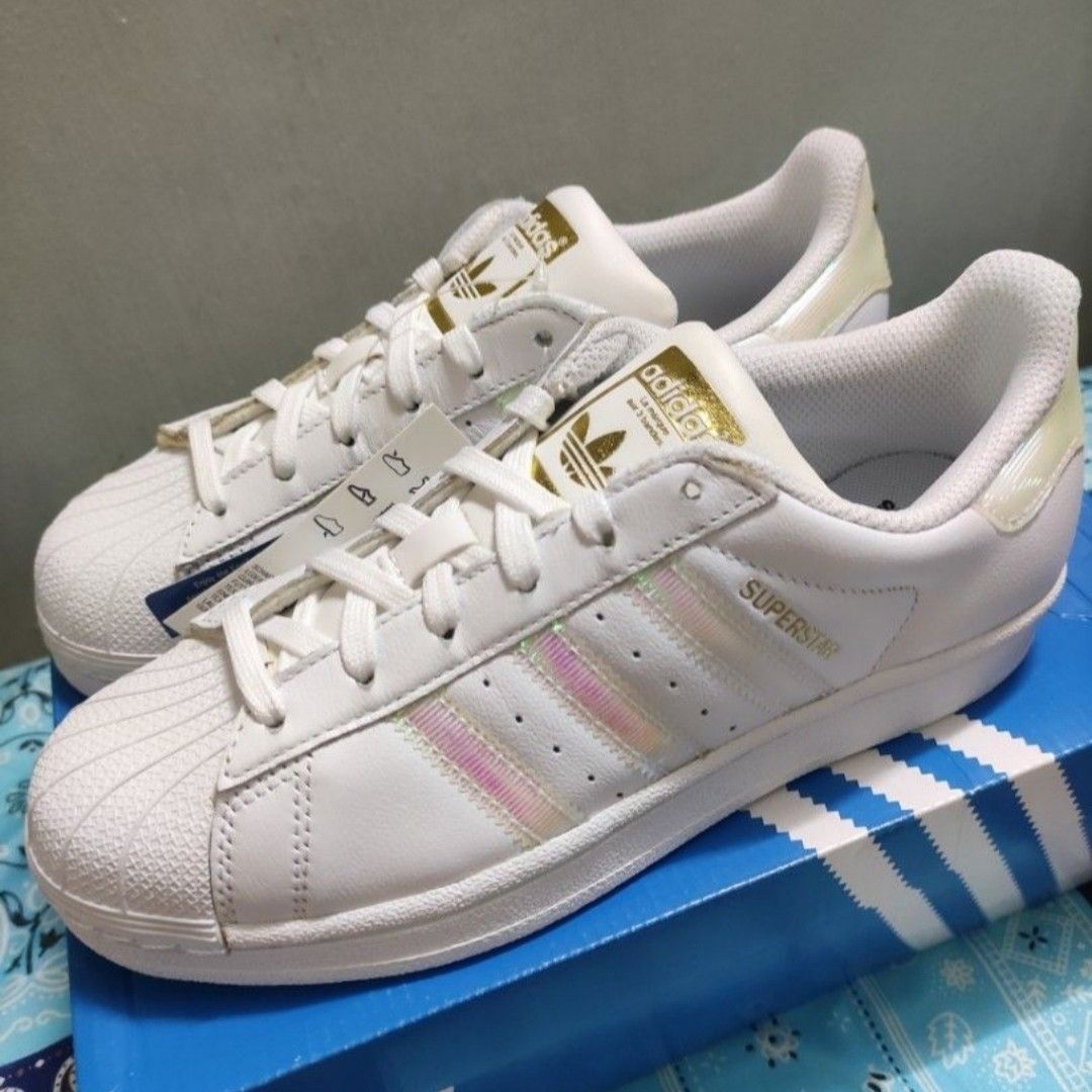 Adidas women's superstar discount lace up sneakers