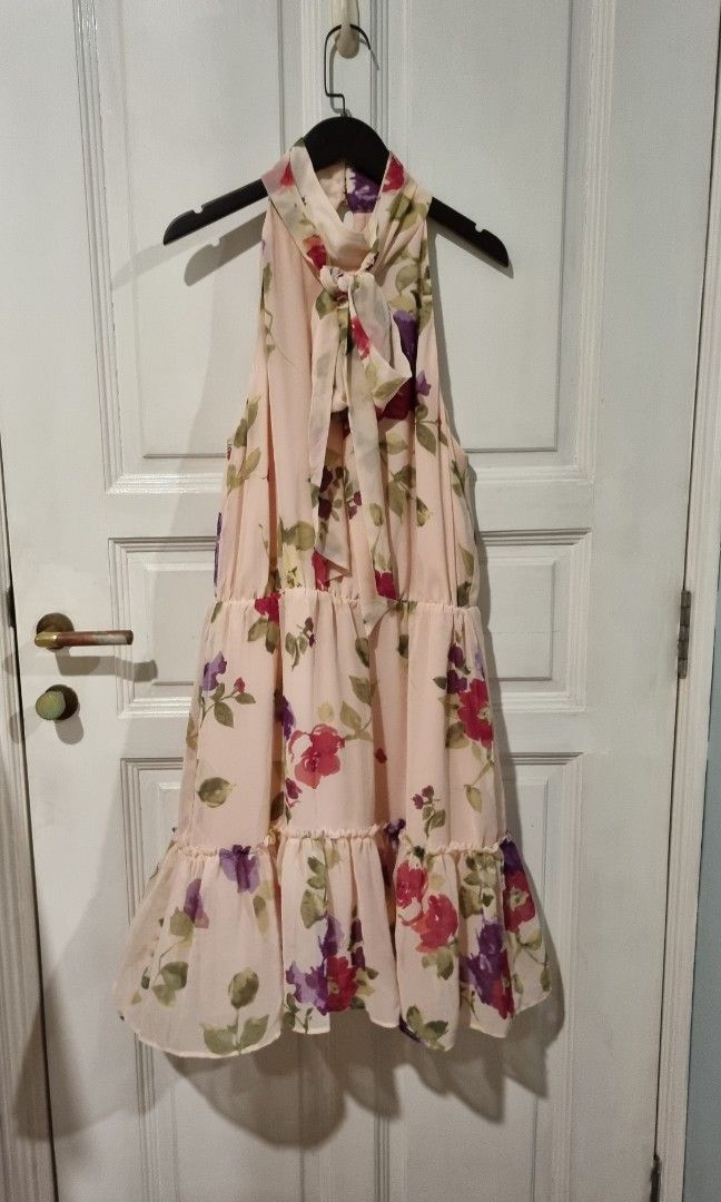 Lauren Ralph Lauren Pink Chiffon Dress