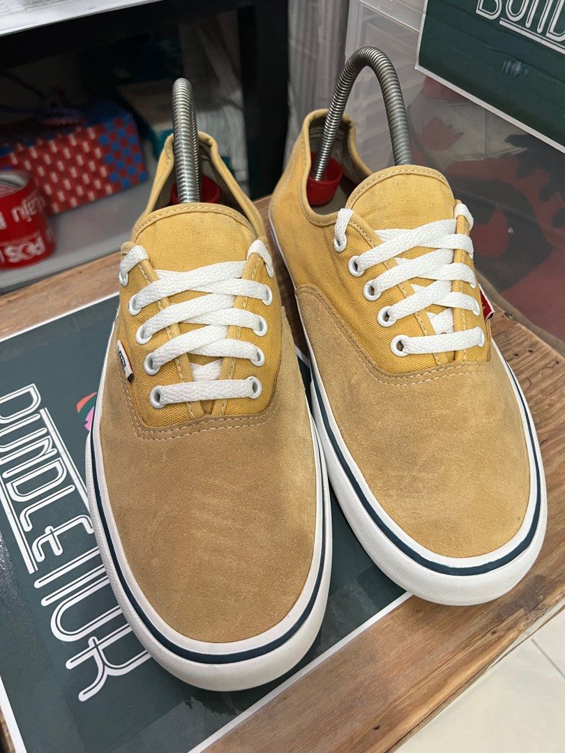 Vans authentic pro yellow hot sale