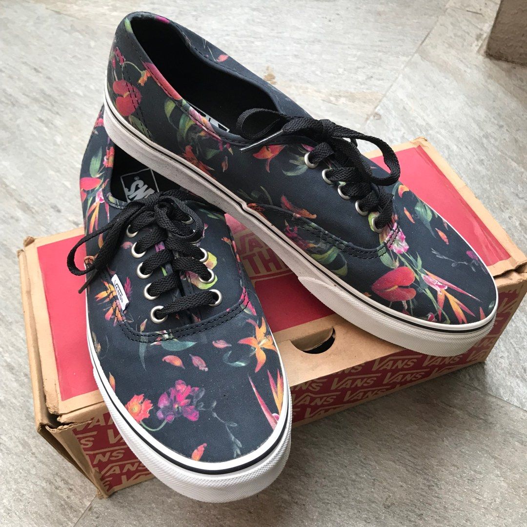 Vans Black Bloom US 10 Men