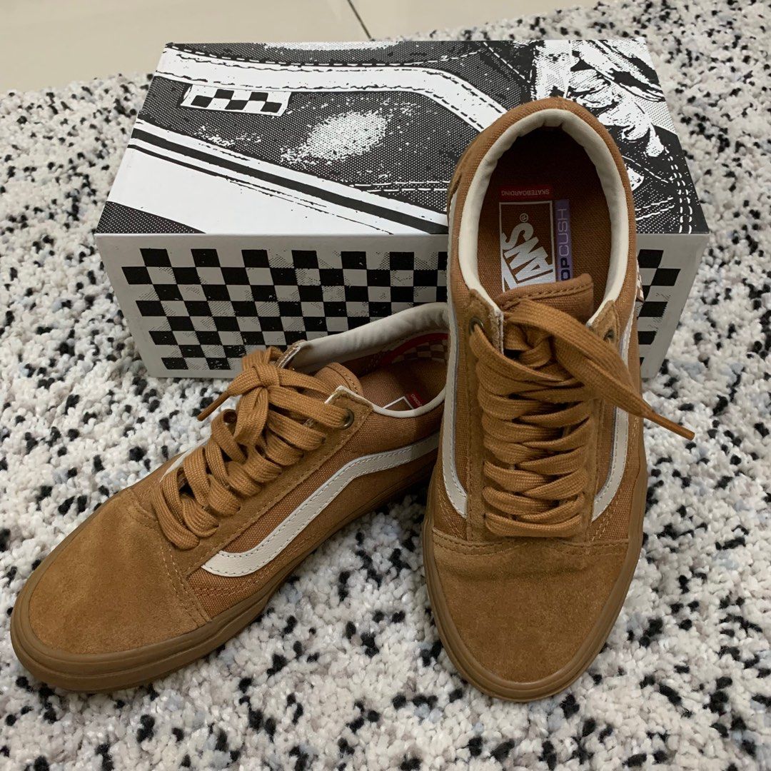 Vans old school Brown outlet