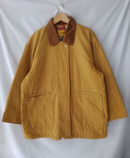 Vintage Jacket Collar Suede Puring Motif Brand JOOLA