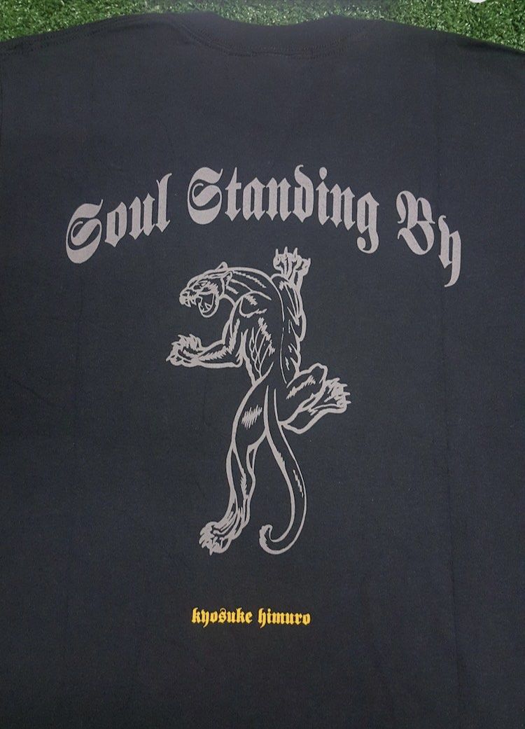 Vintage Japan musician Soul Standing By Kyosuke Himuro Tee