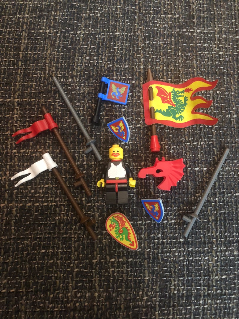 Vintage lego knight set lot figure toy, Hobbies & Toys, Toys & Games on