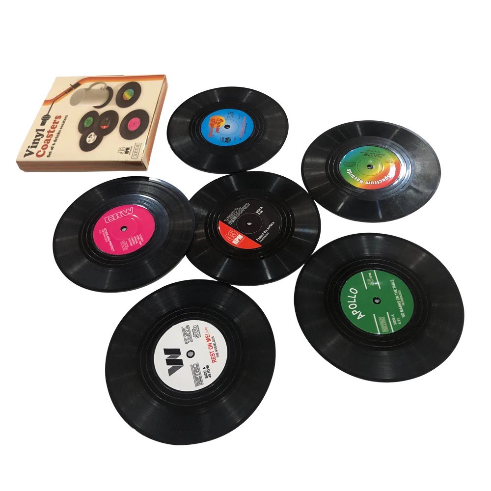 Vinyl Coasters, Furniture & Home Living, Kitchenware & Tableware