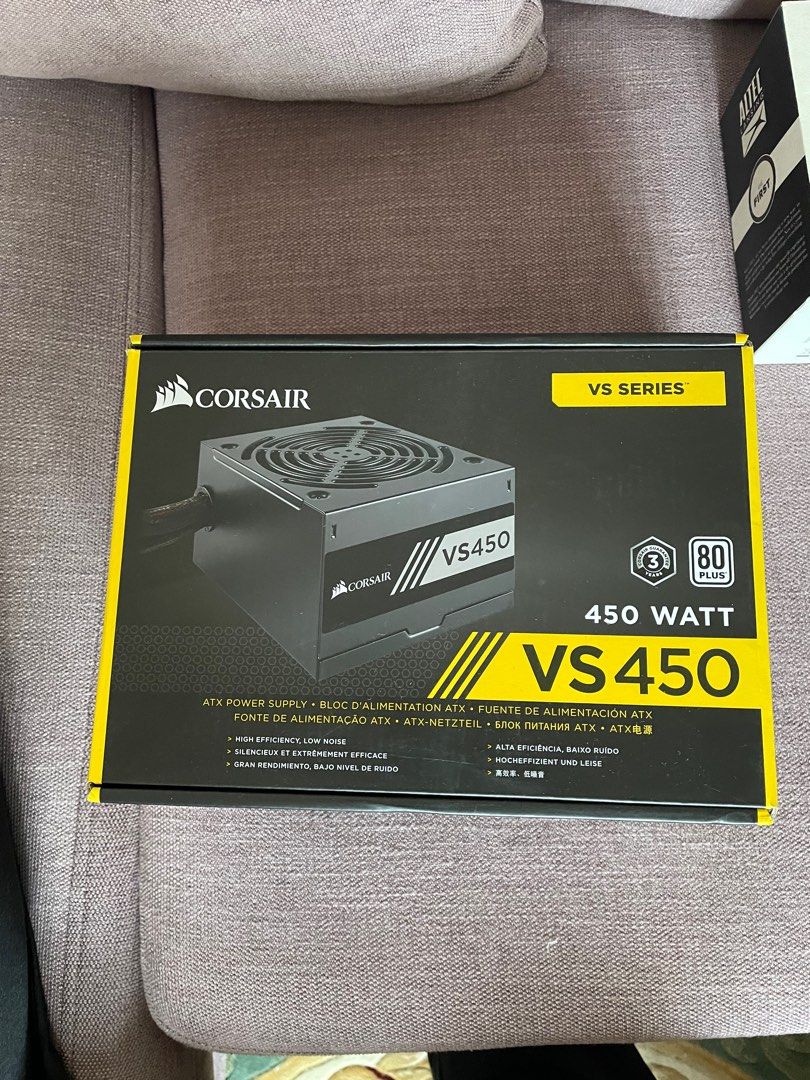 VS450 Corsair Power Supply, Computers & Tech, Parts & Accessories ...