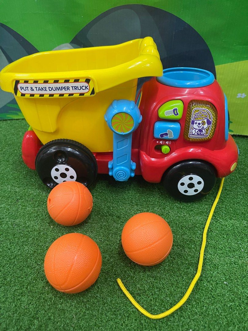 Vtech put & shop take dumper truck
