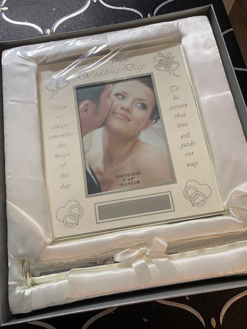 Wedding Certificate Holder Furniture Home Living Home Decor Frames