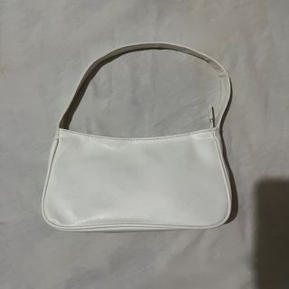 white baguette bag | kili bag