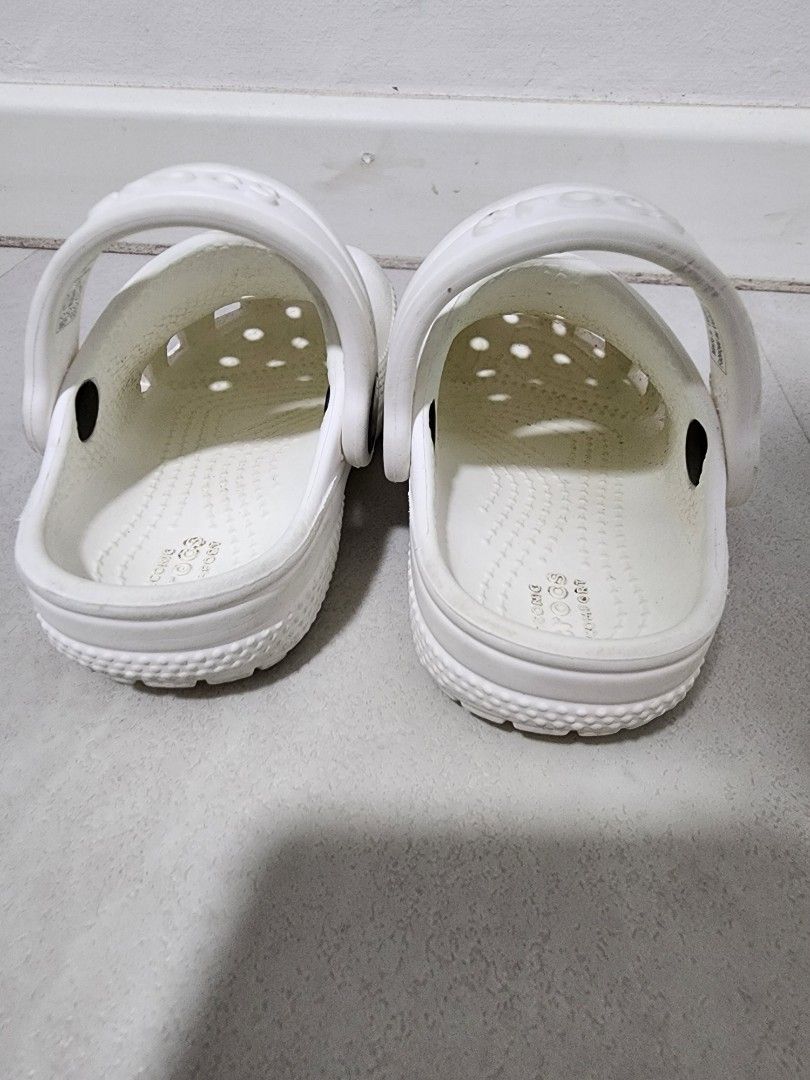 White crocs size 8 sale womens