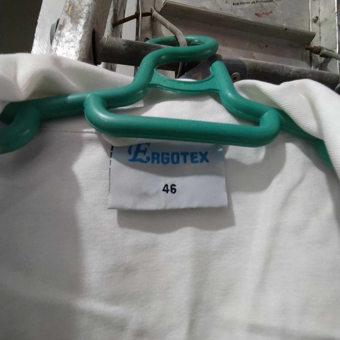Work uniform overall Ergotex (Category: Sets & Coordinates) located in Las Pinas. Submitted by secondlifeawaits (Listing ID 1264793404, Image 2). Description: Hindi pa nagagamit. Matagal na nakatago sa maleta.Size small 📍Dasmariñas Cavite pick up📍.