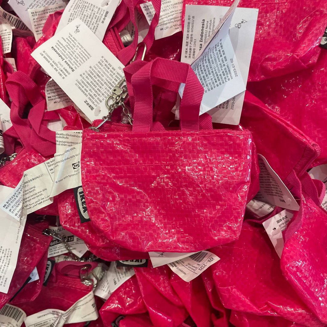 Pink ikea 2025 bags