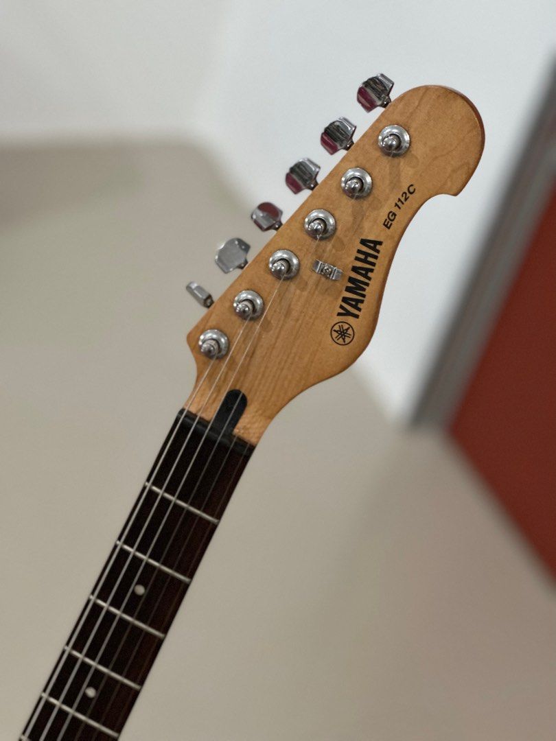 Yamaha EG112C Electric Guitar, Hobbies & Toys, Music & Media, Musical