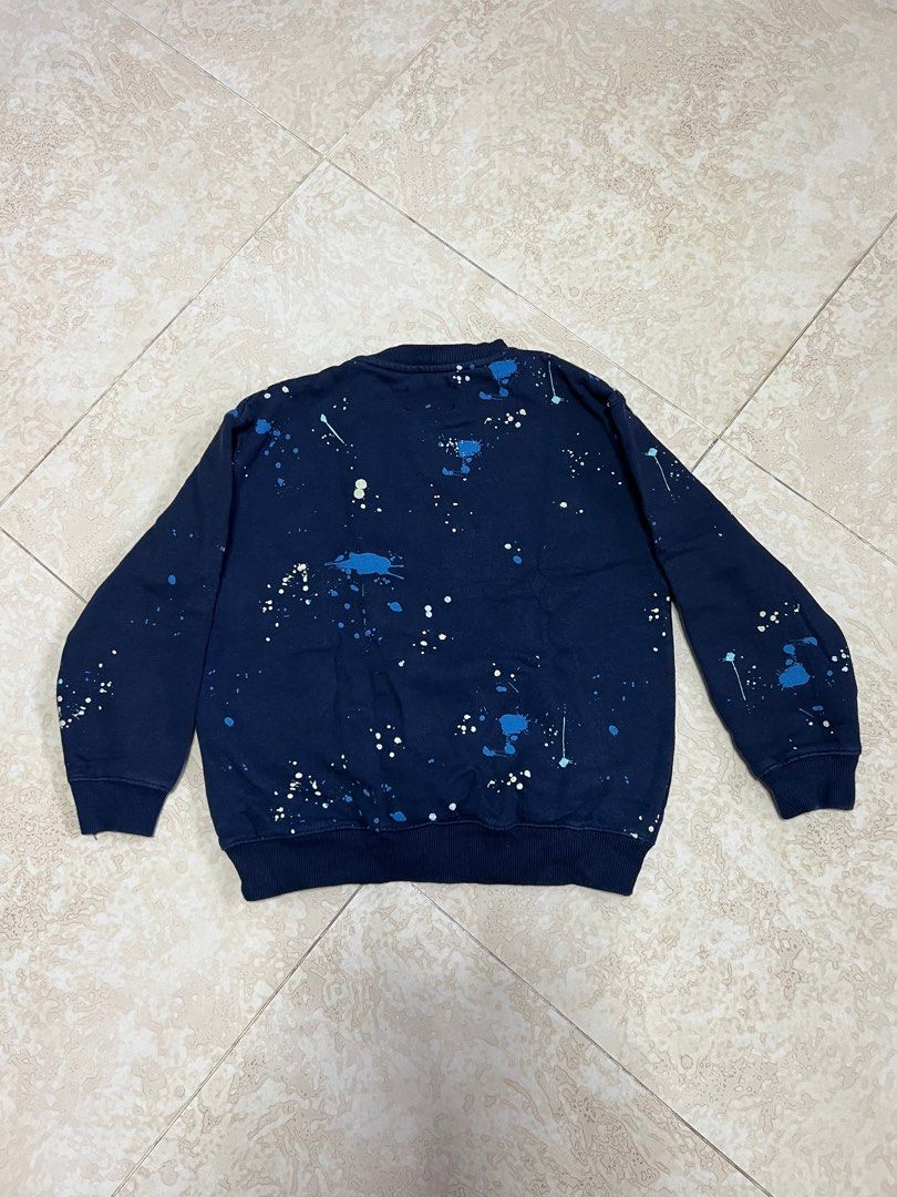 Paint splatter jumper zara online