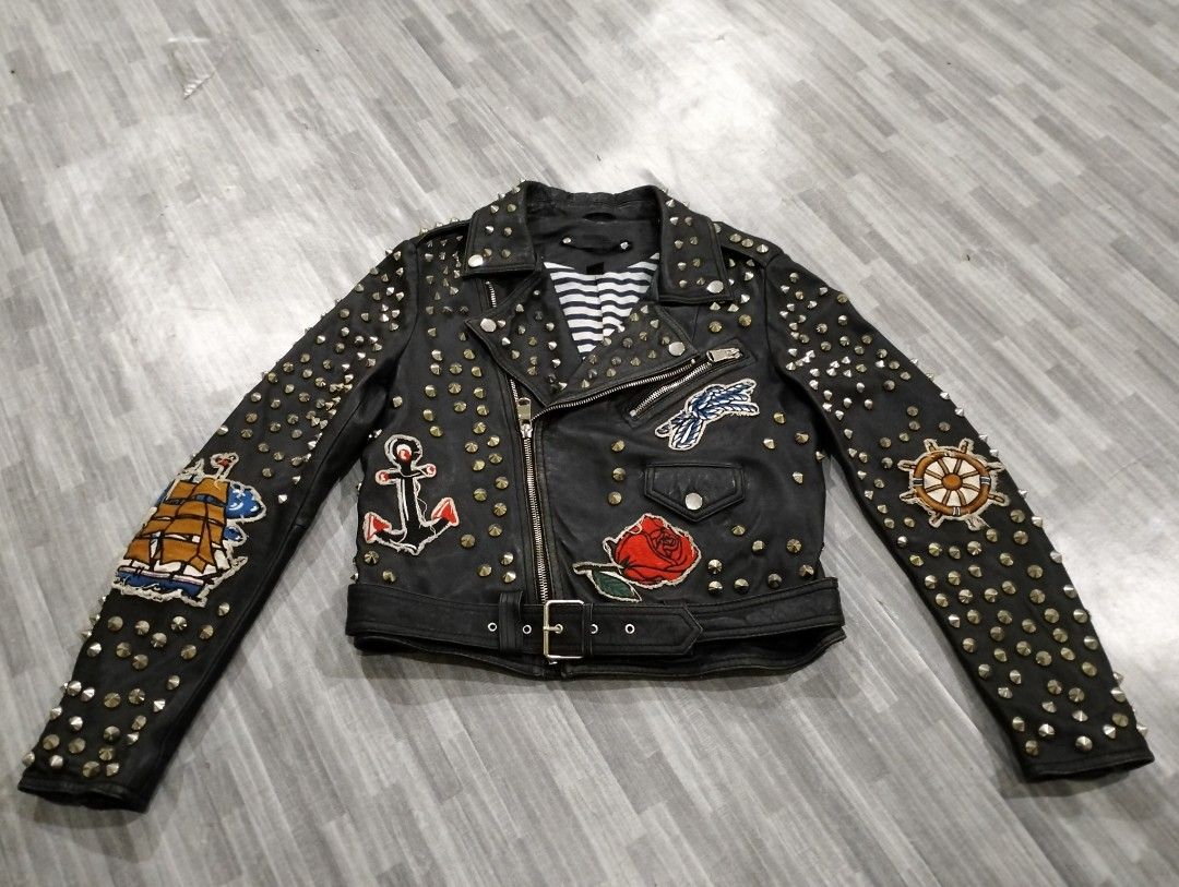Sheepskin jacket zara store