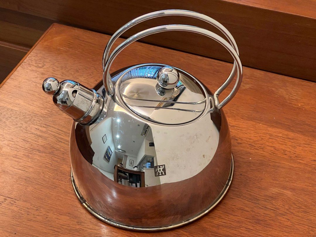 Zwilling Stainless Steel Whistling Tea Kettle 2.5 L, TV & Home