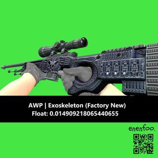 (0.01FV) AWP EXOSKELETON FN FACTORY NEW CS2 SKINS KNIFE ITEMS CSGO COUNTER STRIKE SOURCE 2 CS
