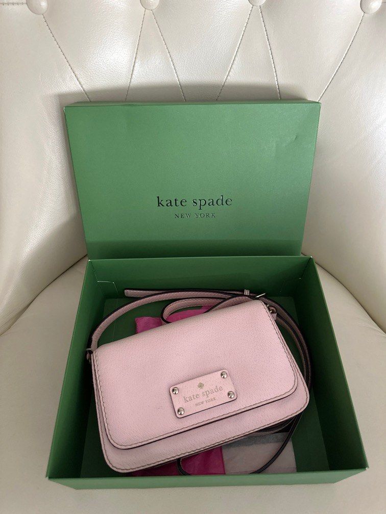 kate spade | Bags | Kate Spade Cameron Leather Bifold Wallet Printed Gifts  Pink Multi Nwt Box | Poshmark