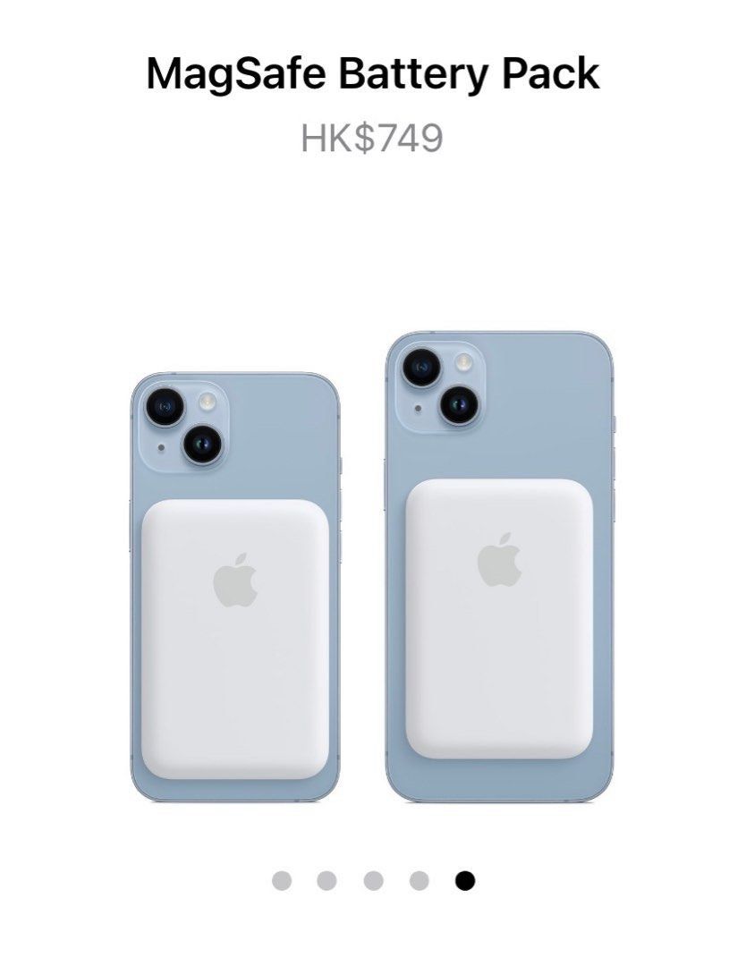 100%Brand new 全新未開封 Apple Original iPhone MagSafe Battery Pack 磁吸 充電 外接式電池