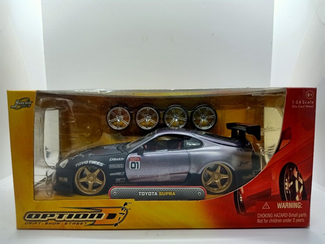 Nego 1 24 Toyota Supra Option D by Jada Toys Hobbies Toys Toys