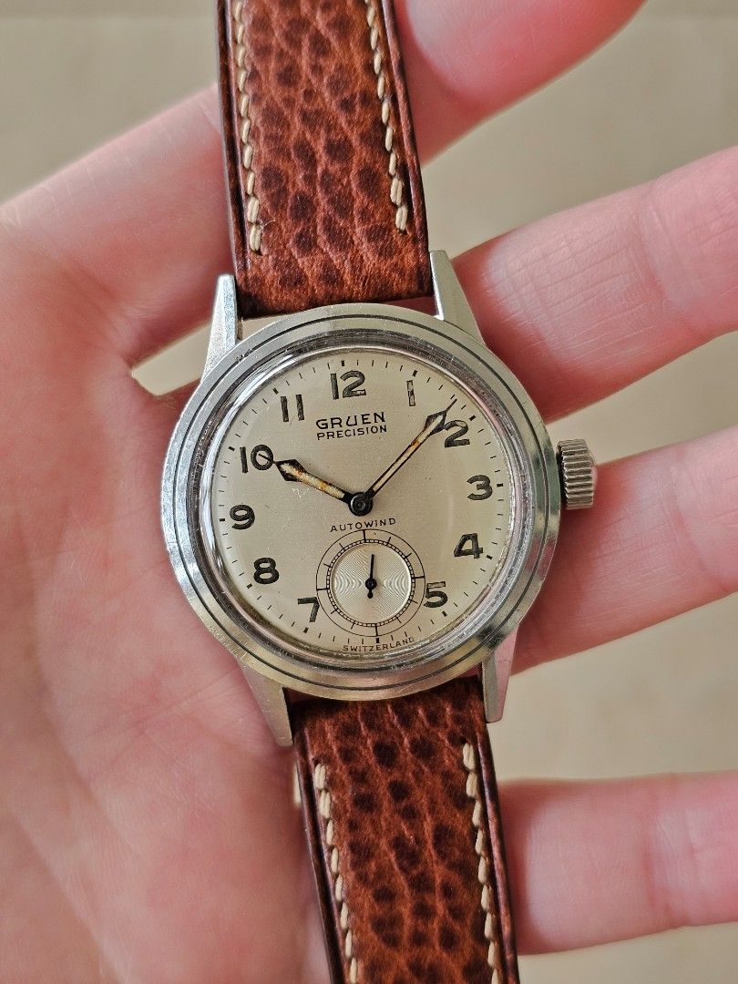 Gruen military watch outlet