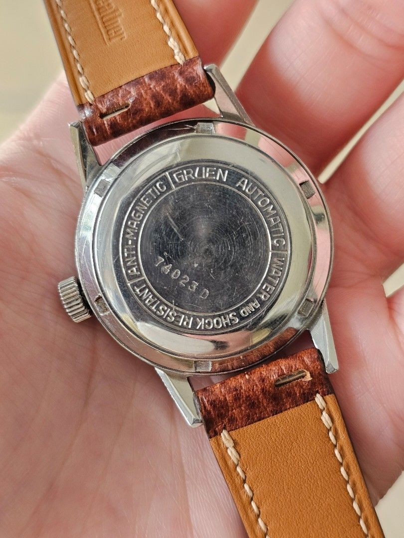 Gruen cheap military watch