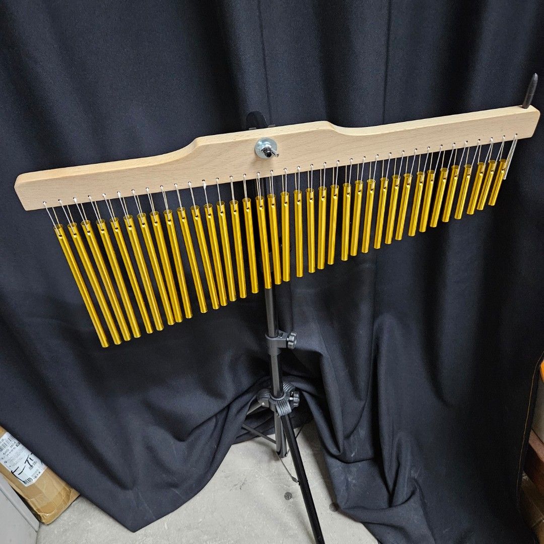 36 solid bar Chimes with stand, Hobbies & Toys, Music & Media, Musical