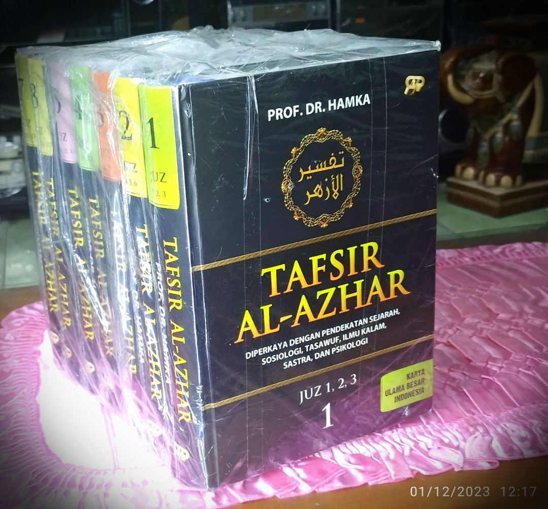 7 Buku Tafsir Al Azhar Original Profbuya Hamka Seri 1234578 Buku And Alat Tulis Buku 0423