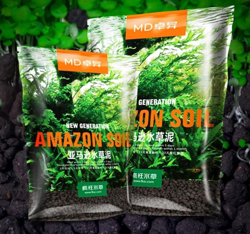 9L MD Aquarium Aqua Soil (Coarse) Fish Tank Amazon Soil Aquarium