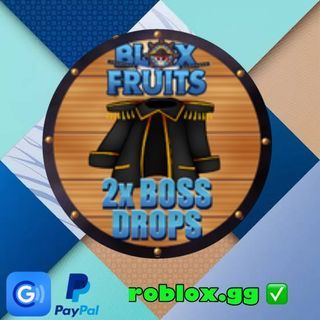 🧌 2x BOSS DROPS - Robux Bloxfruits 🍒