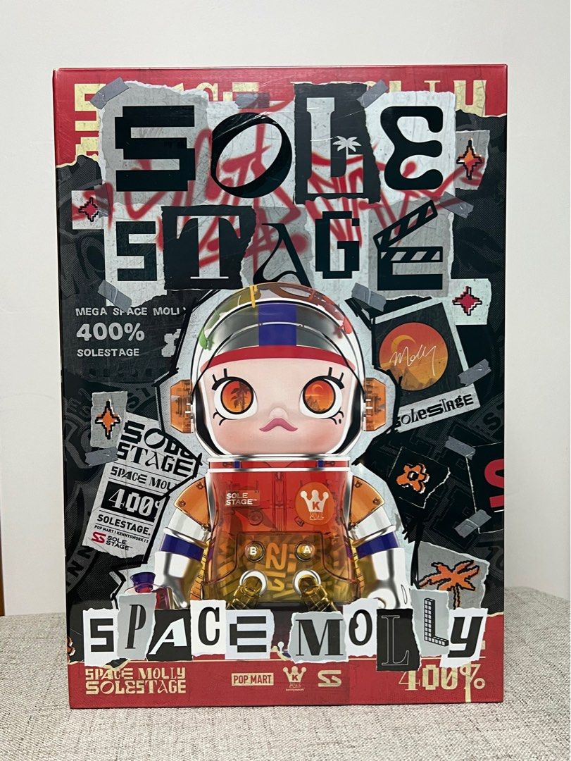現貨現貨！ 發售Solestage 400% molly mega space molly pop