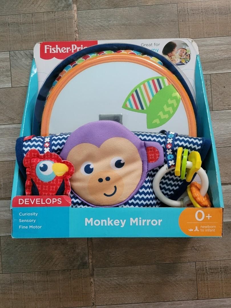 Fisher price monkey mirror discount