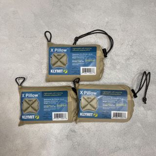 現貨 美國貨 🇺🇸 Klymit Pillow X 充氣枕頭 沙色枕頭 camping pillow air pump 充氣式 易收納 迷你枕  air mattress