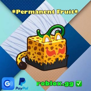 🐆 Permanent Leopard Fruit - Robux Bloxfruits 🍒