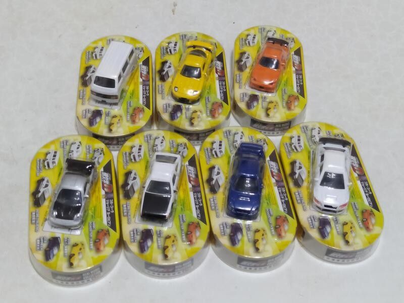 非売品】 頭文字D REAL MODEL COLLECTION 公道最速伝説編 全7種