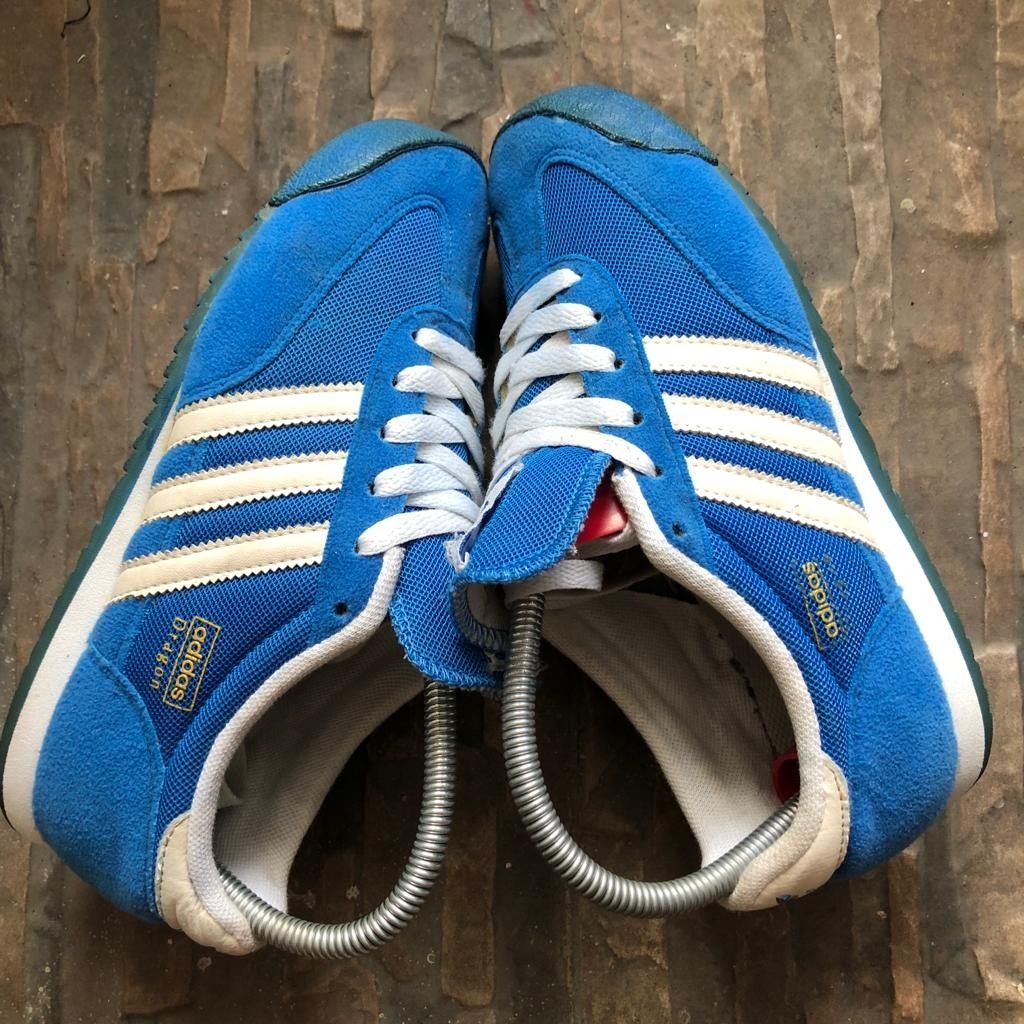 Adidas dragon blue size 5 hot sale