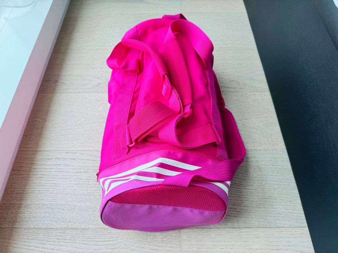 Adidas pink sports bag Women s Fashion Bags Wallets Shoulder