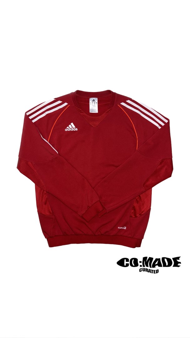 Red hot sale adidas sweater